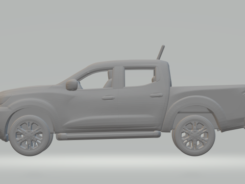 Nissan frontier Modelo de Impressão 3D