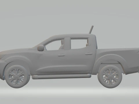 Nissan frontier 3D Print Model