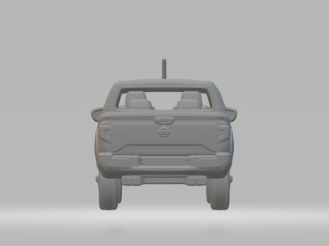 Nissan frontier Modelo de Impressão 3D