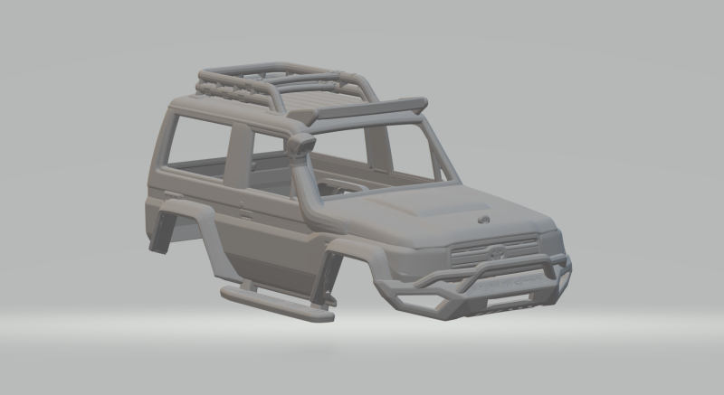LAND CRUISER OFF ROAD Modelo de Impressão 3D .c4d .max .obj .3ds .fbx .stl .blend 