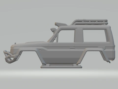 LAND CRUISER OFF ROAD 3D Print Model