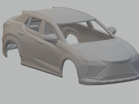 Lexus rz 450 e 3D Print Model