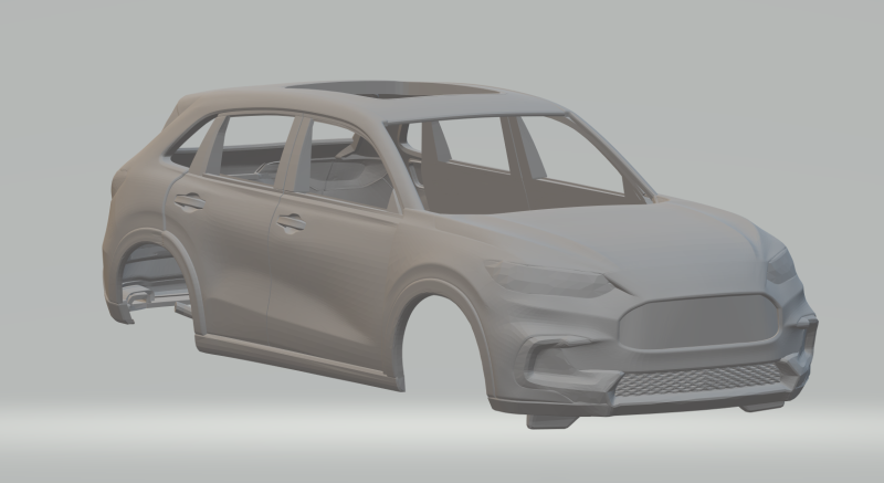 Honda zr-v Model do druku 3D .c4d .max .obj .3ds .fbx .stl .blend 