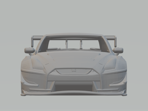 Nissan gtr gt3 race car 3D 프린트 모델
