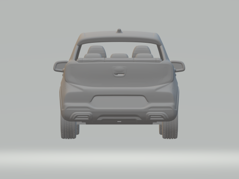 Кіа піканто 3D Принт Модель