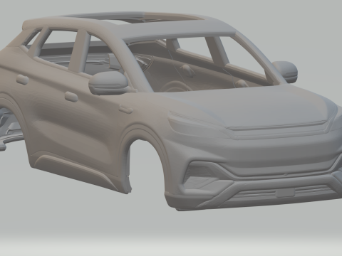 Byd yuan plus Modelo de impresión 3D