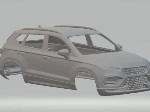 Cupra ateca 3D 프린트 모델