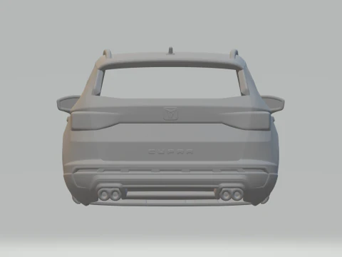 कपरा अटेका 3D प्रिंट मॉडल