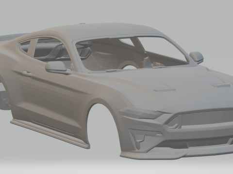 Mustang rtr spec Modello di stampa 3D