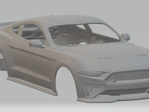 Spesifikasi Mustang rtr Model Cetak 3D