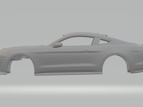 Mustang rtr spec 3D Baskı Modeli