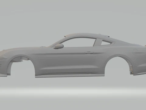 Mustang rtr spec 3D Print Model