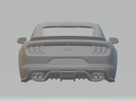 Mustang rtr spec 3D Baskı Modeli