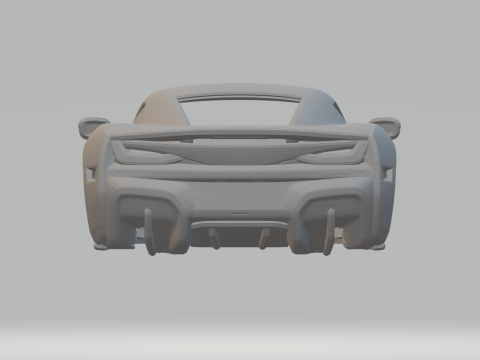 Rimac nevera 3Dプリントモデル