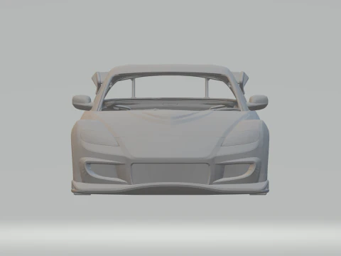 Mazda rx8 3D Print Model