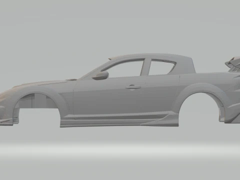 Mazda rx8 3D Print Model