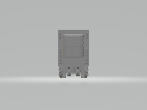 Argentine styler trailer box 3D 打印模型
