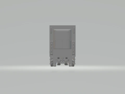 Argentine styler trailer box 3D Print Model