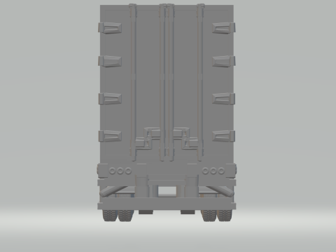 Argentine styler trailer box 3D 打印模型