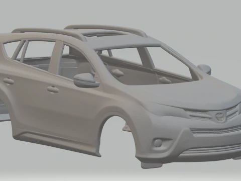 Toyota rav 4 3D Print Model