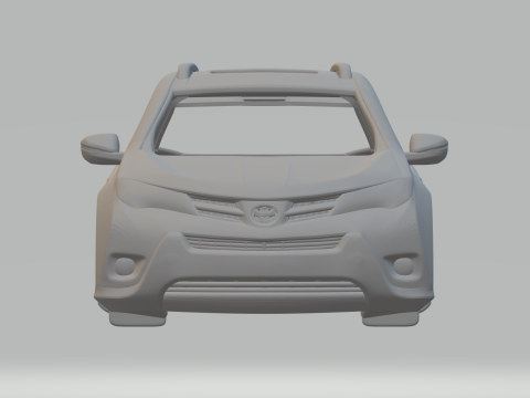 Toyota rav 4 Modelo de impresión 3D