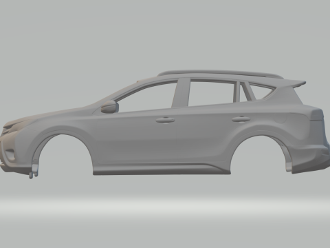 Toyota rav 4 Modelo de impresión 3D