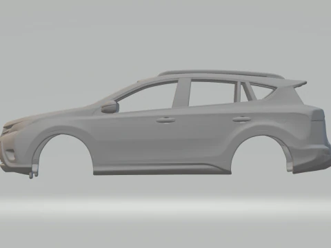 Toyota rav 4 3D Print Model