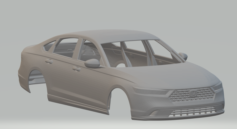 Accord Modelo de Impressão 3D .c4d .max .obj .3ds .fbx .stl .blend