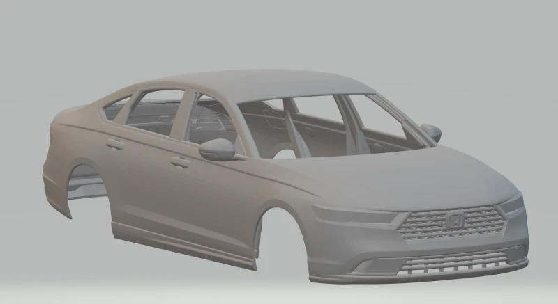 Accord 3D Print Model .c4d .max .obj .3ds .fbx .stl .blend