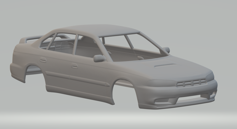 Subaru legacy 3D 打印模型 .c4d .max .obj .3ds .fbx .stl .blend 