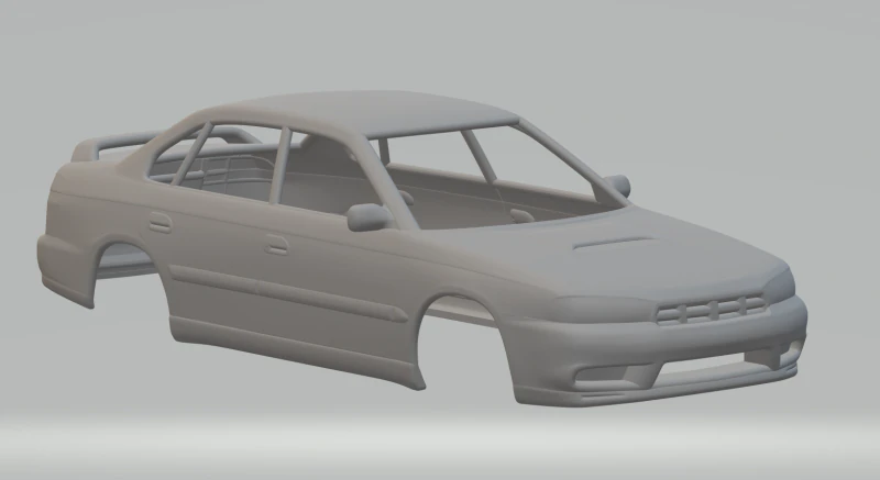 Subaru legacy 3D Print Model .c4d .max .obj .3ds .fbx .stl .blend 