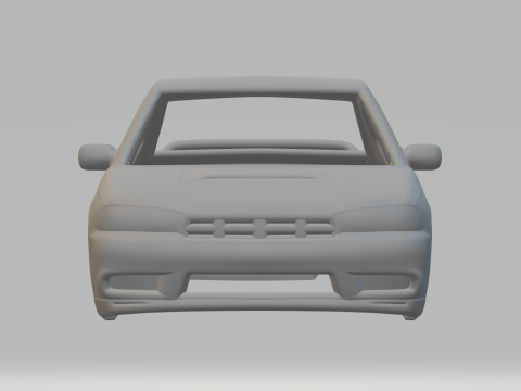 Subaru legacy 3D 打印模型