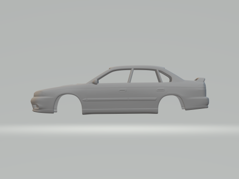 Subaru legacy 3D 打印模型