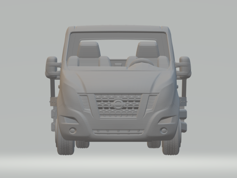NISSAN NV400 TRUCK TRANSPORT VEHICLES 3D printmodel