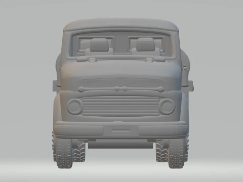 Mercedes 1111 tank 3D Print Model
