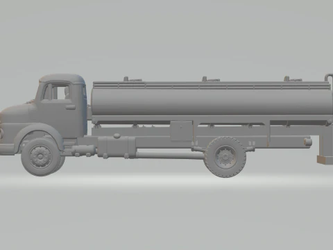 Mercedes 1111 tank 3D Print Model