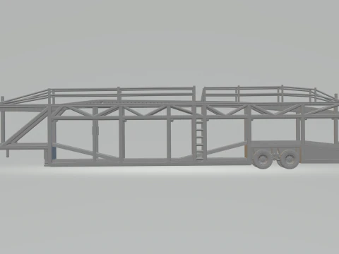 VEHICLE TRANSPORT TRAILER brazil 3D Print Model