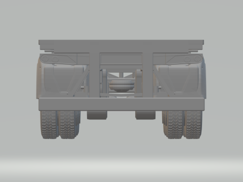 TRANSPORT TRAILER contanierbrazil 3Dプリントモデル