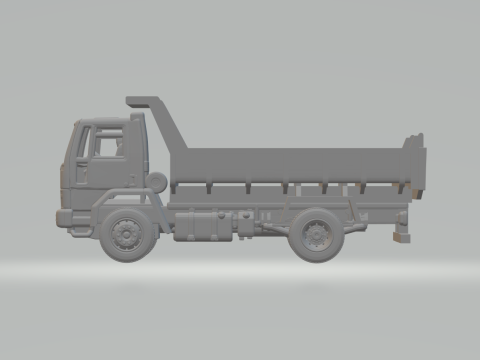 Cargo dumper 1990 3D Baskı Modeli