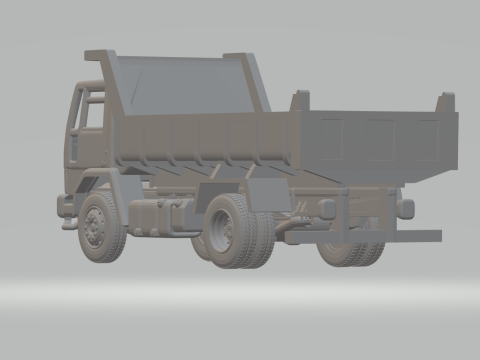 Cargo dumper 1990 3D Baskı Modeli