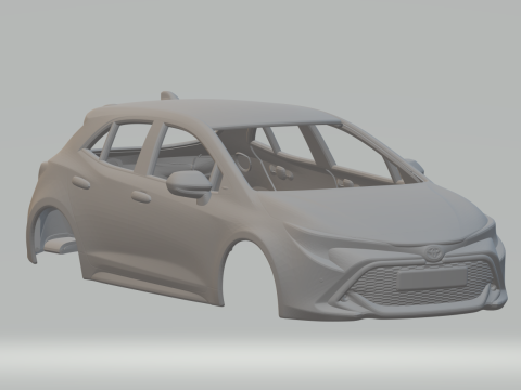 Toyota corolla hatch Modelo de impresión 3D