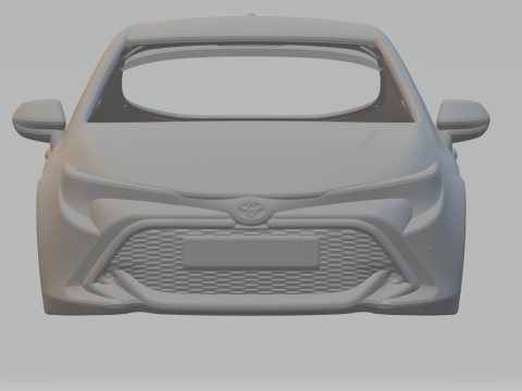 Toyota corolla hatch 3D Print Model