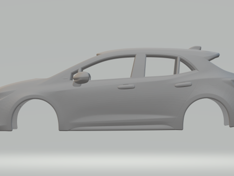 Toyota corolla hatch 3D Print Model