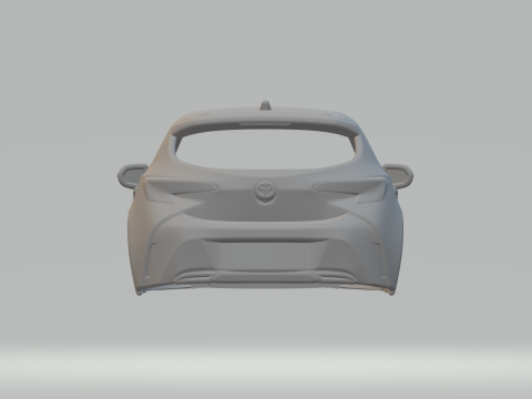 Toyota corolla hatch 3D Print Model