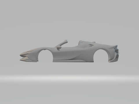 Ferrari sf90 spyder 3D-printmodel