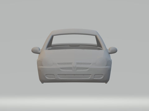Dodge neon 3D Druckmodell