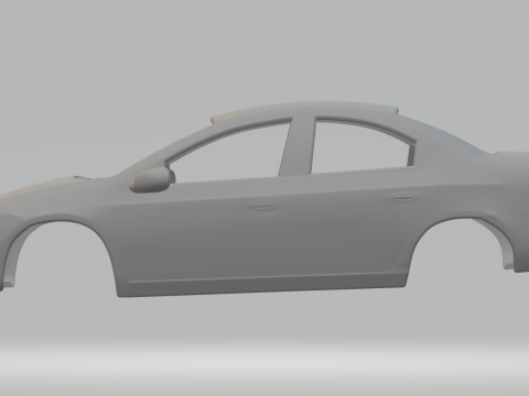 Dodge neon 3D Druckmodell