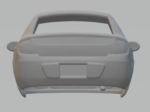 Dodge neon 3D Druckmodell