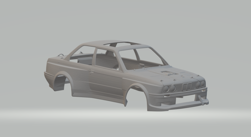 M3 drift car Modèles 3D en vedette .c4d .max .obj .3ds .fbx .stl .blend 