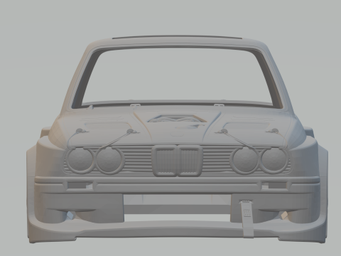 M3 drift car Modèles 3D en vedette